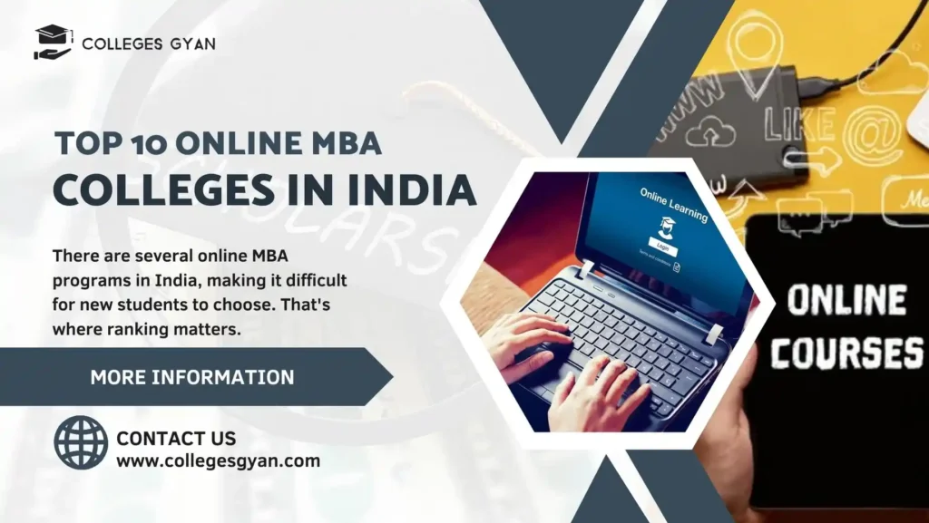 top 10 online mba colleges in india