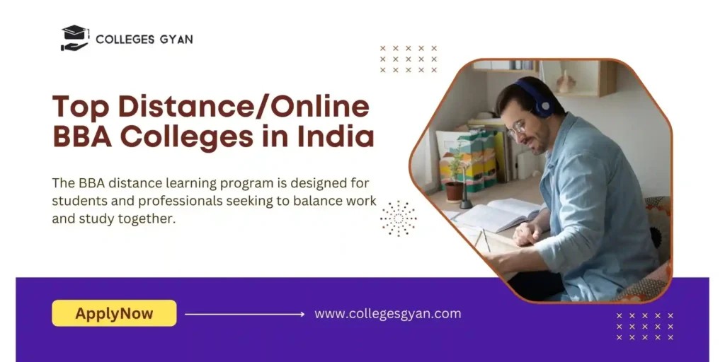 distance bba colleges in india