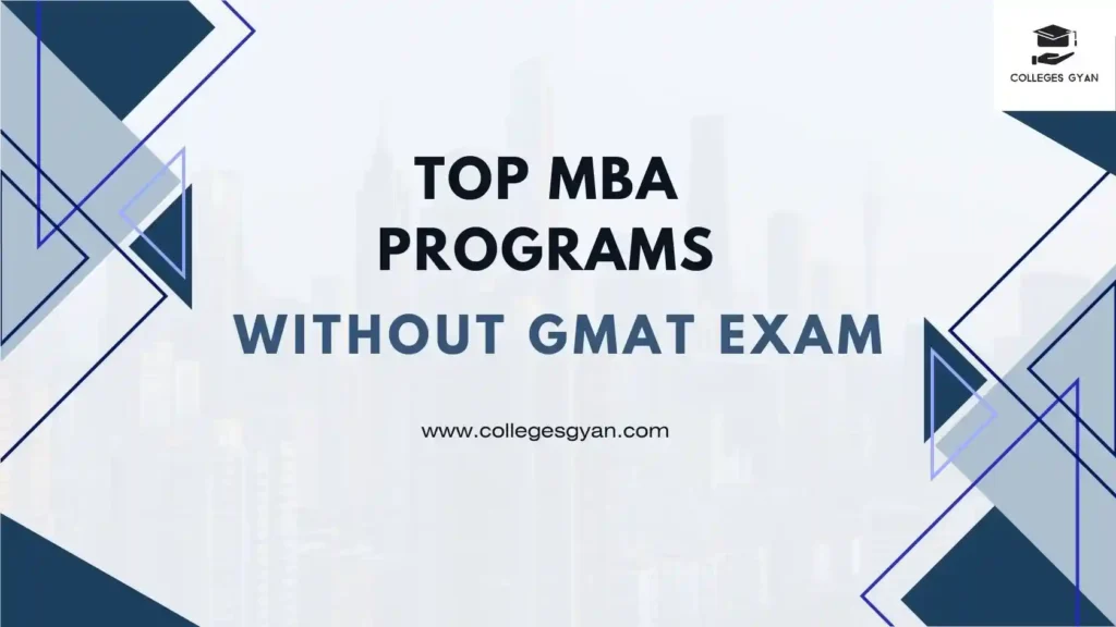 top mba programs without gmat exam
