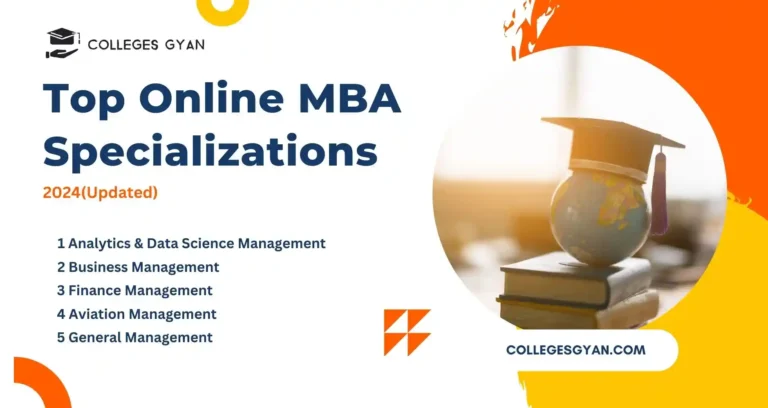 Top Online MBA Specializations in India