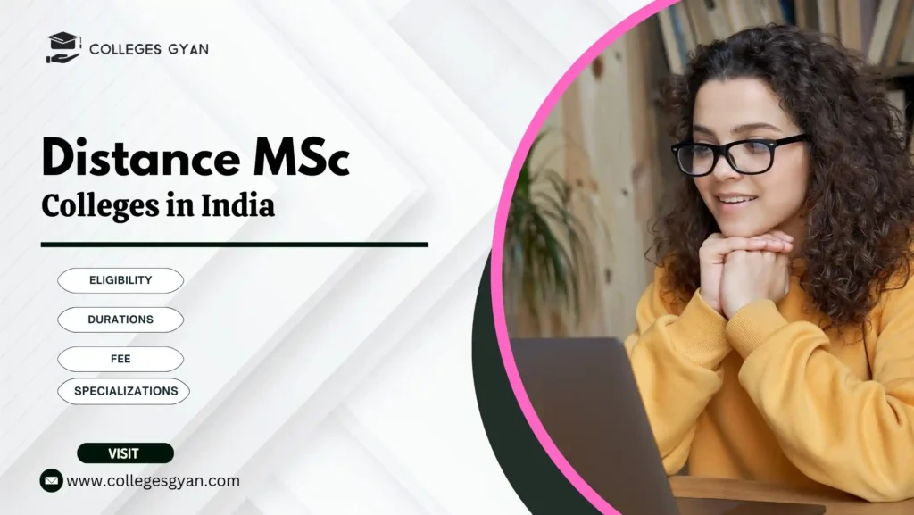 distance msc colleges in india