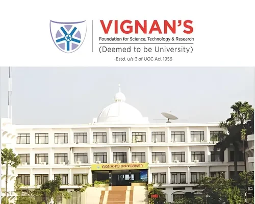 Vignan University's entrance test last date is February 25