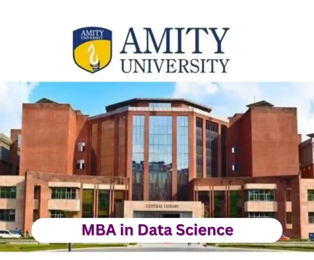amity online mba in data science