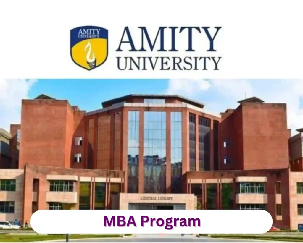 amity online MBA Program