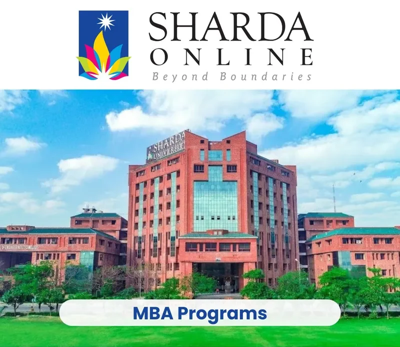 sharda online mba