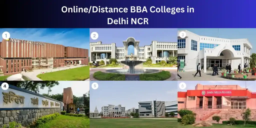 online bba colleges in delhi ncr