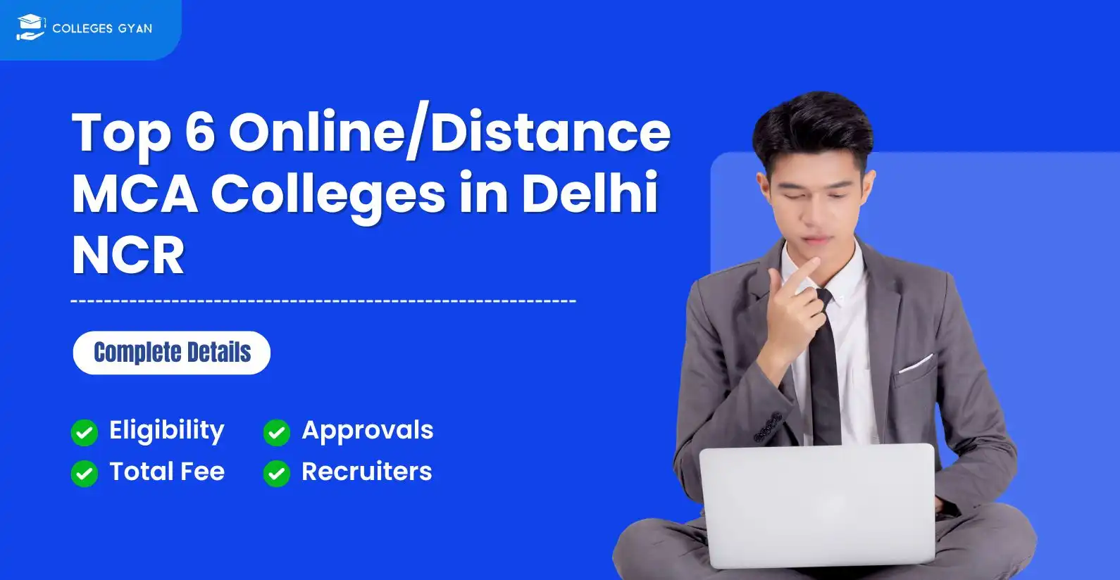 online mca in delhi ncr