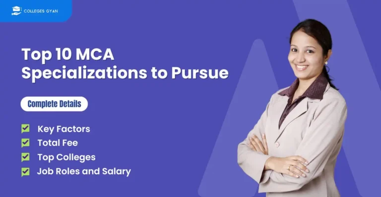mca specializations