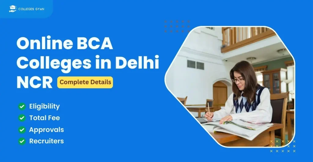online bca in delhi ncr
