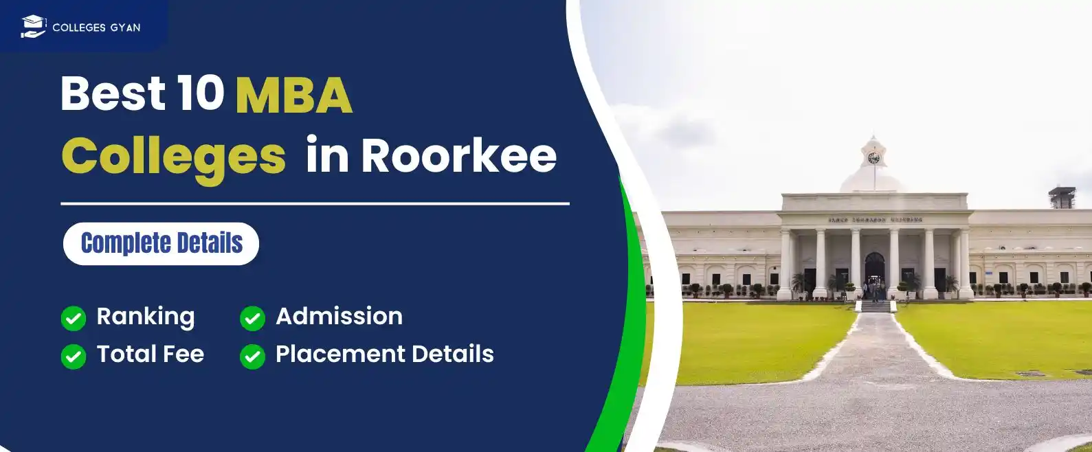 Best MBA Colleges in roorkee list